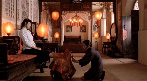 Analysis of film form, representation and context. Raise the Red Lantern (1991) - A Slice of Cake