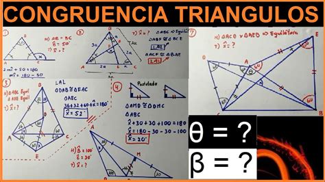 📚 Congruencia De Triángulos Ejercicios Resueltos