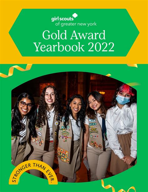 Gold Award Yearbook 2022 By Girl Scouts Of Greater New York Issuu