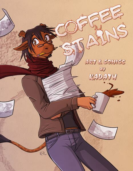 coffee stains 2012 art book by kadath fur affinity [dot] net