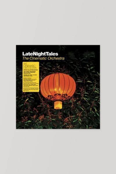 The Cinematic Orchestra Late Night Tales Lp Urban Outfitters