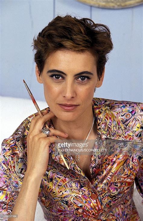 Ines De La Fressange In Paris France On July 16 1997 Marie Claire