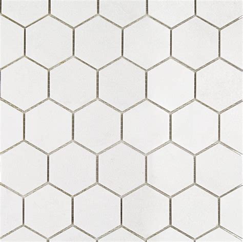 30 Marble Hexagon Mosaic Tile