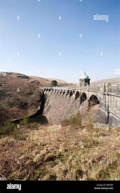 Craig Goch Dam In The Elan Valley In Wales Stock Photo Alamy
