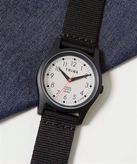triwa（トリワ）の「triwa トリワ time for oceans japan limited（アナログ腕時計）」 wear