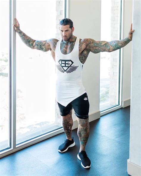 Big And Tough Tattooed Guy Michael Giovanni Rivera Inkppl