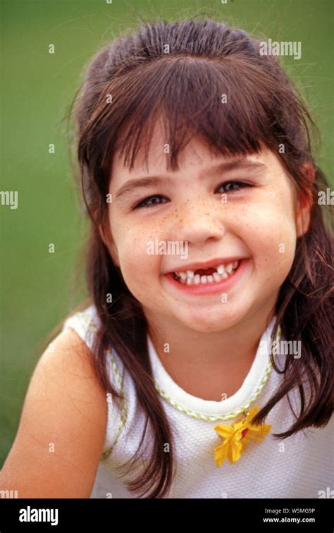 Girl Toothy Smile Hi Res Stock Photography And Images Alamy