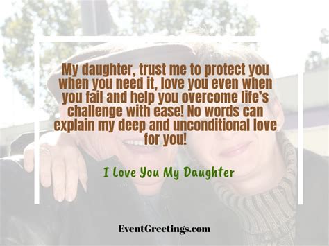 I Love You Messages For Daughter Heartwarming