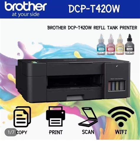 Brothers Printer Model Dcp T420w Lazada Ph