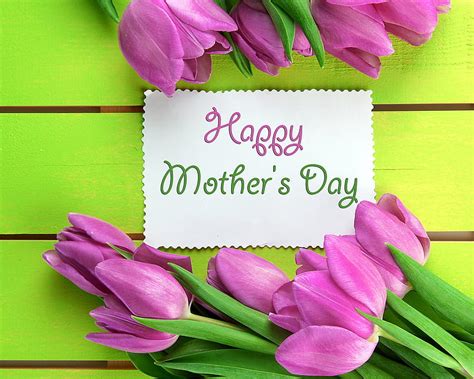 Happy Mothers Day Mother Spring Tulips Hd Wallpaper Peakpx