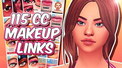 The Sims Maxis Match Makeup Collection Custom Content Showcase