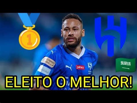 Neymar Eleito O Melhor Jogador Da Ar Bia Saudita Youtube