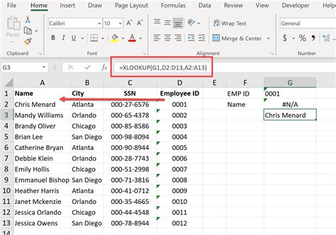 Xlookup Function In Excel Chris Menard Training