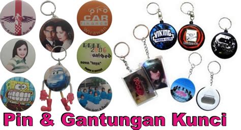 Pin Dan Gantungan Kunci Creativedesign