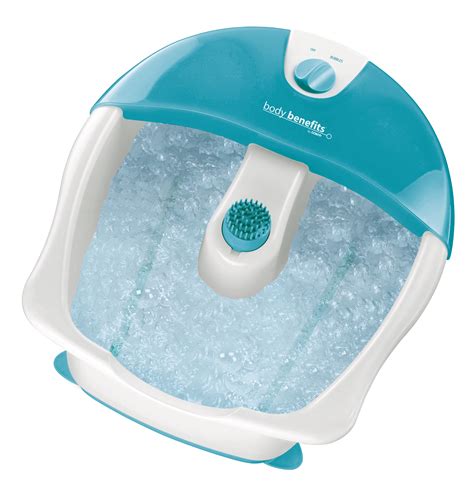 body benefits by conair bubbling foot spa