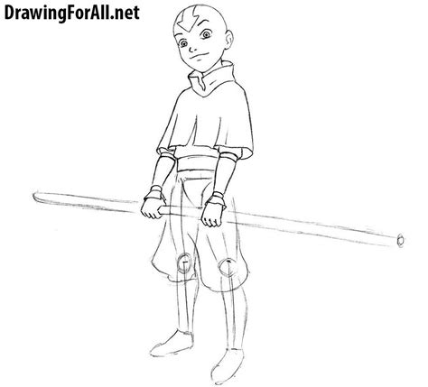 How To Draw Avatar Aang