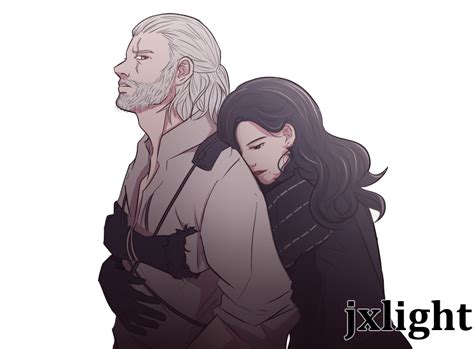 Geralt And Yennefer By Jxlight On Deviantart