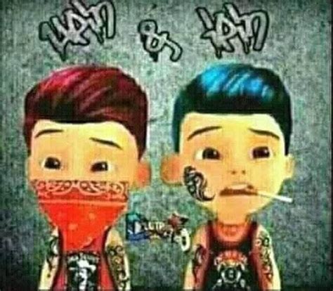 Upin ipin keris siamang tunggal full movie kepala bergetar. Anime Wallpaper Upin Ipin Punk Jalanan - doraemon