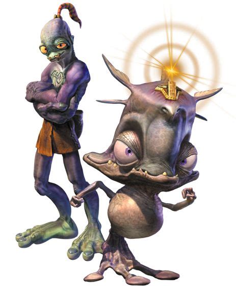 Oddworld Munchs Oddysee 2001 Promotional Art Mobygames