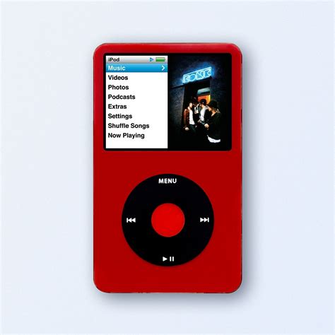 Bluetooth Ipod Classic Red 5th Generation Upgraded With Sdxc Card