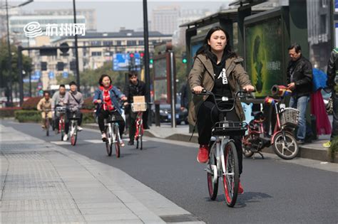 谁更好骑记者体验杭州四款共享单车 杭网原创 杭州网