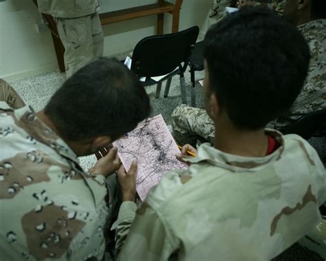 Dvids Images Iraqi Soldiers Learn Land Navigation Techniques Image