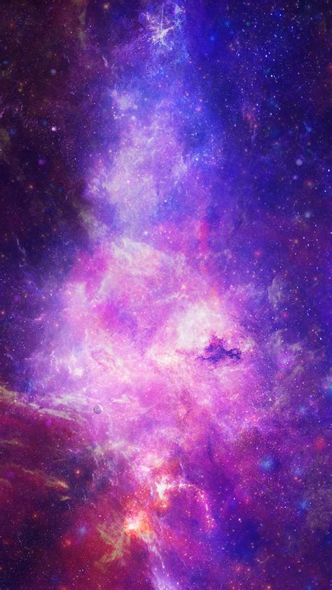 Download Wallpaper 2160x3840 Space Nebula Galaxy Stars