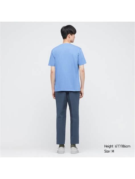Buy Uniqlo Men Supima Cotton Crew Neck Short Sleeve T Shirt Online Topofstyle