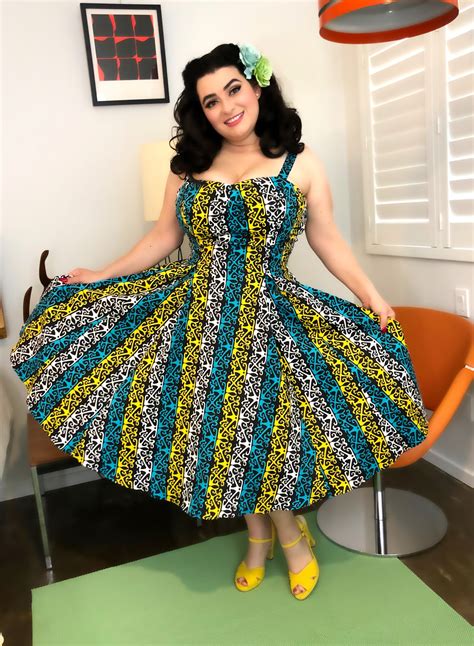 Mid Century Modern Pinup And Curvy Girl Style With A Retro Twist