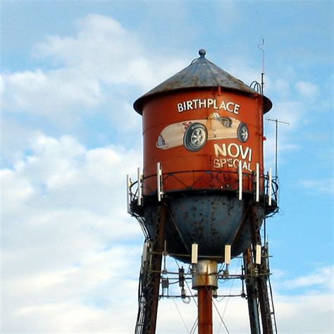 The Novi Special Water Tower Michigan In Pictures