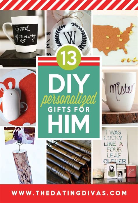 Gifts are the most genuine. 101 DIY Christmas Gifts for Him - The Dating Divas