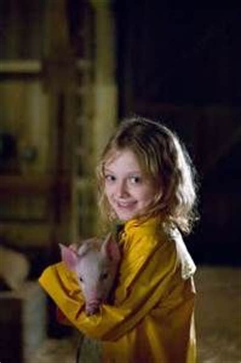 Fern (dakota fanning) is one of onl y two livin g beings who sees that wilbur is a special animal as she raises him, the runt of the litter. 17 Best images about Charlotte's Web on Pinterest ...