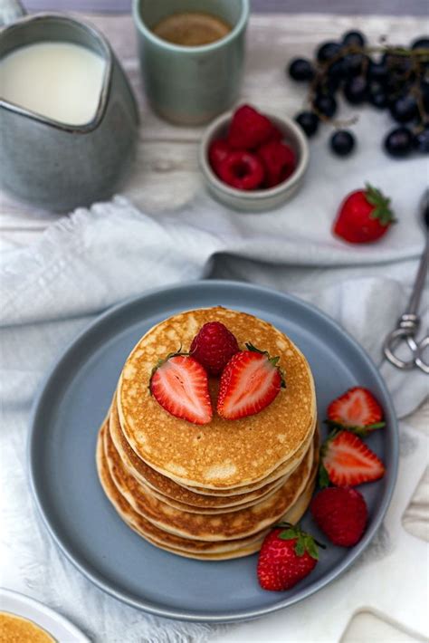 Pancakes Légers Au Fromage Blanc Amandine Cooking Pancakes Leger