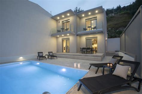 Our Villas Aloft Luxury Villas Lefkada With Heated Pool And Sea View