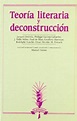 Libro Teoria Literaria y Deconstruccion De Jacques Derrida - Buscalibre