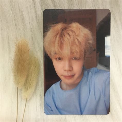 [Ready Stock] Official BTS PC / photocard Jimin Album Love Yourself