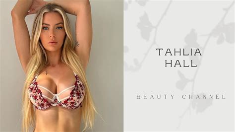 Tahlia Hall Instagram Model Bio Info YouTube