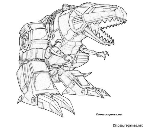 Set in the train world where all citizens are trains. Dino Robot Coloring Page - Dinosaur Coloring Pages