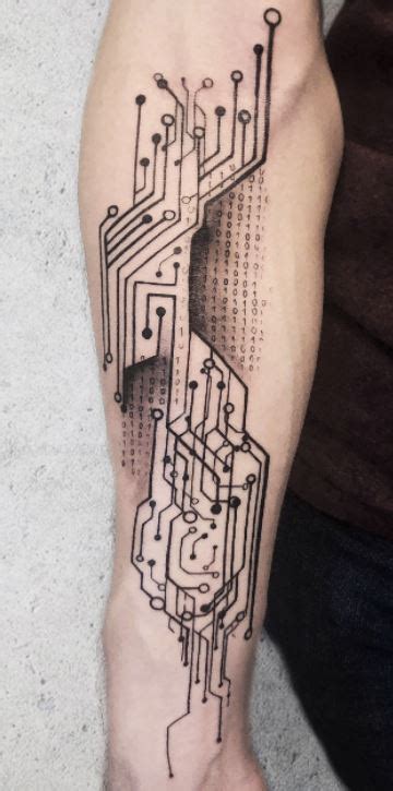 75 Mind Bending Cyberpunk Tattoos That You Must See Tattoo Me Now