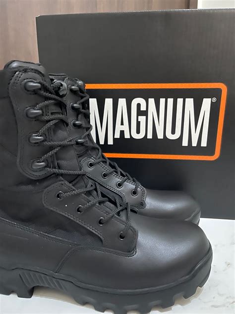 Magnum Boots Spartan Xtb Vibram Outsole Black Mens Fashion