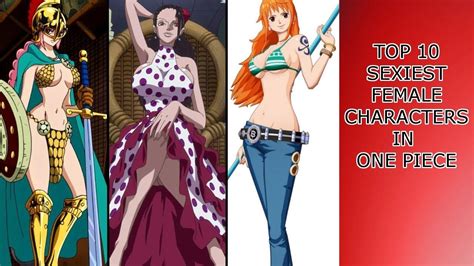 Top 10 Sexiest Female Character In One Piece Female Characters Blonde Anime Characters Anime