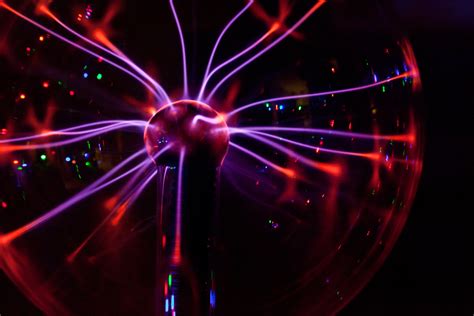 Plasma Ball Electricity Psychedelic Light Color Wallpaper 1890x1260