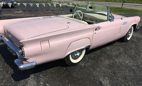 1957 Ford Thunderbird Pink For Valentines Day Classic Ford