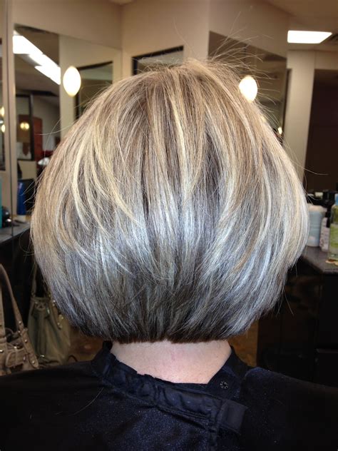 This also belongs to short hairstyles for 60 up women with glasses. 20 Best of Gray Bob Hairstyles With Delicate Layers