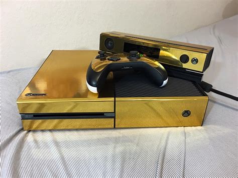 Gold Xbox One By Skinown Youtube