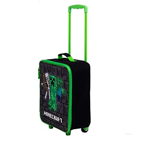 Bioworld Minecraft Rolling Luggage 14 Pilot Case Pricepulse
