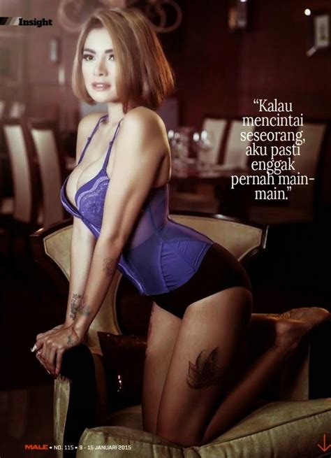 Full Colour N Full Sexy Foto Hot Nikita Mirzani Di Majalah Male Dunia 17