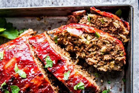 Scroll down to the recipe card for exact amounts. Bacon Wrapped Meatloaf Recipe - Food Fanatic