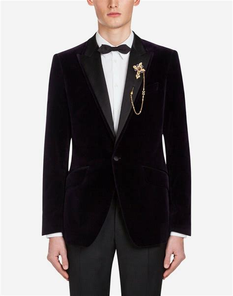 Purple Velvet Tuxedo Jacket Mens Custom Pattern Groom Wedding Etsy