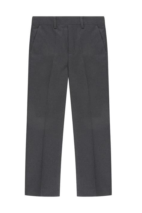 Boys Karl School Trousers Grey